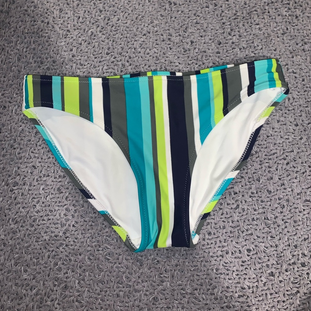 Striped Aerie Bikini Bottoms